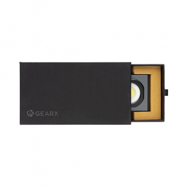 Logotrade promotional gift picture of: Gear X RCS recycled plastic USB pocket work light 260 lumen