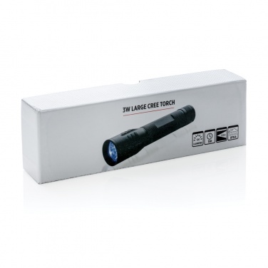 Logo trade promotional merchandise image of: 3W large CREE torch