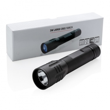 Logotrade promotional products photo of: 3W large CREE torch