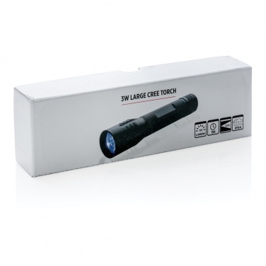 Logo trade promotional merchandise image of: 3W large CREE torch