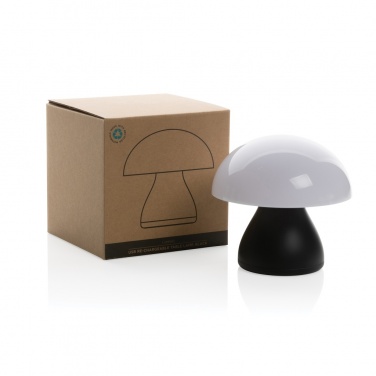 Logotrade promotional merchandise image of: Luming RCS recycled plastic USB re-chargeable table lamp