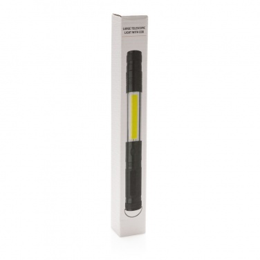 Logo trade promotional giveaways image of: Large telescopic light with COB