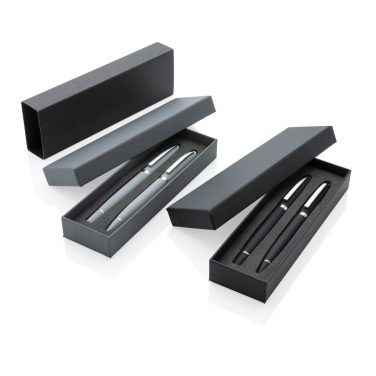 Logo trade promotional merchandise photo of: Deluxe pen set
