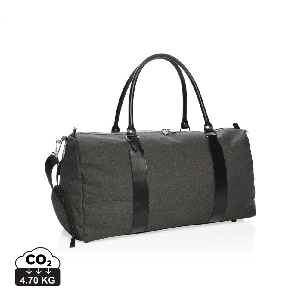 Logo trade business gift photo of: Weekend bag with USB A output