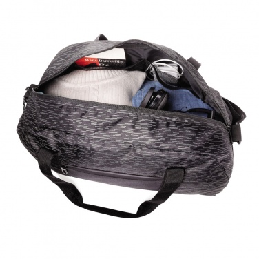 Logo trade promotional product photo of: AWARE™ RPET Reflective weekend bag