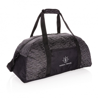 Logotrade business gift image of: AWARE™ RPET Reflective weekend bag