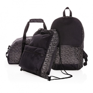 Logotrade promotional product image of: AWARE™ RPET Reflective weekend bag