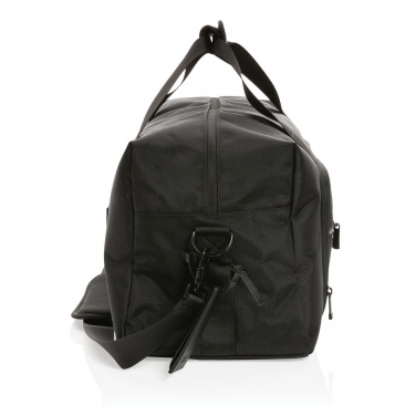 Logotrade promotional merchandise picture of: Swiss Peak AWARE™ RPET Voyager weekend bag