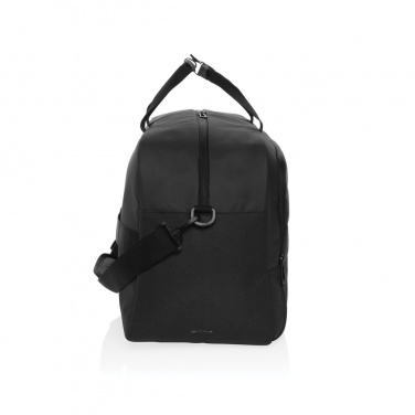 Logo trade promotional giveaways image of: Armond AWARE™ RPET weekend duffel bag
