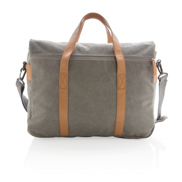 Logotrade promotional merchandise photo of: Canvas laptop bag PVC free