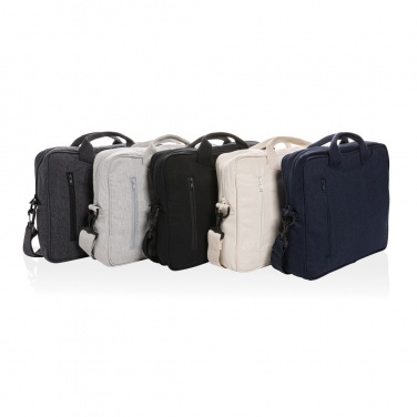 Logotrade promotional giveaways photo of: Laluka AWARE™ recycled cotton 15.4 inch laptop bag