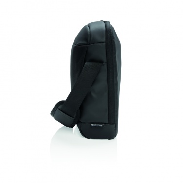 Logo trade promotional giveaways image of: Madrid RFID USB 15.6" laptop bag PVC free