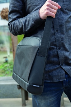 Logo trade promotional item photo of: Madrid RFID USB 15.6" laptop bag PVC free
