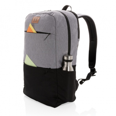 Logotrade corporate gift picture of: Modern 15.6" USB & RFID laptop backpack PVC free