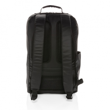 Logotrade corporate gift picture of: Fashion black 15.6" laptop backpack PVC free