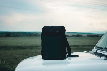 Logotrade promotional items photo of: Swiss Peak 15" anti-theft RFID & USB backpack PVC free