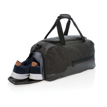 Logo trade promotional gifts image of: 900D weekend/sports bag PVC free