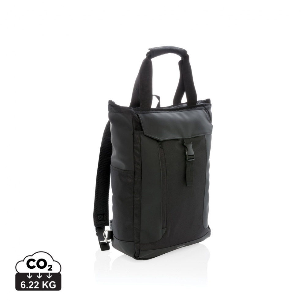 Logotrade corporate gift picture of: Swiss Peak RFID 15" laptop totepack PVC free