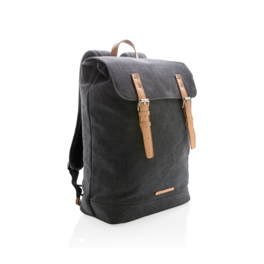Logotrade promotional giveaways photo of: Canvas laptop backpack PVC free