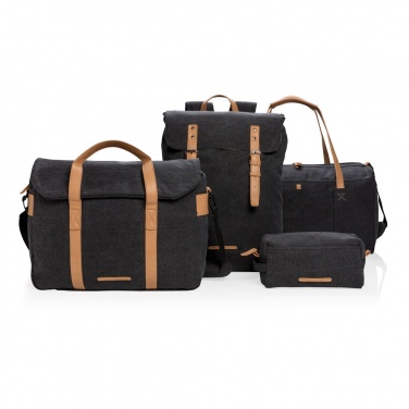 Logotrade promotional product image of: Canvas travel/weekend bag PVC free