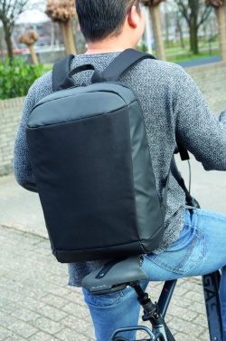 Logotrade promotional merchandise picture of: Madrid anti-theft RFID USB laptop backpack PVC free