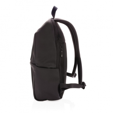 Logotrade promotional item image of: Smooth PU 15.6"laptop backpack