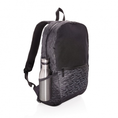Logo trade promotional product photo of: AWARE™ RPET Reflective laptop backpack