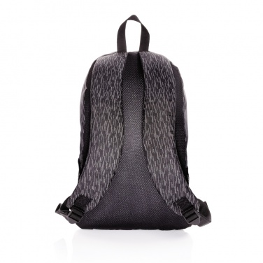 Logotrade promotional merchandise picture of: AWARE™ RPET Reflective laptop backpack