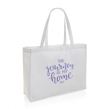 Logotrade promotional product image of: Impact AWARE™ Recycled cotton shopper 145g