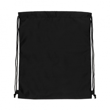 Logo trade business gift photo of: Impact AWARE™ RPET 190T drawstring bag