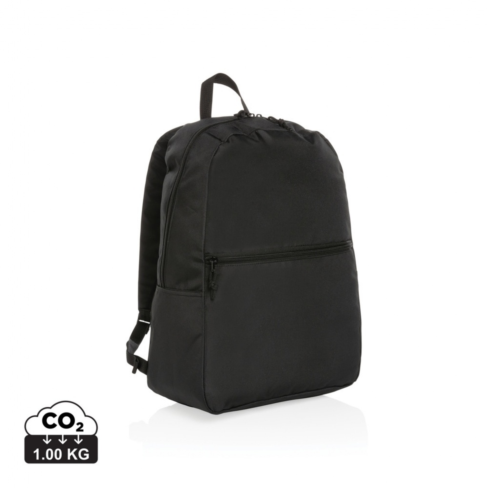 Logo trade promotional giveaways image of: Impact AWARE™ RPET lightweight backpack