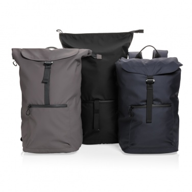 Logotrade promotional giveaway image of: Impact AWARE™ RPET water resistant 15.6" laptop backpack