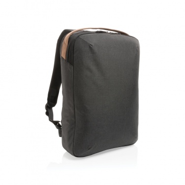 Logotrade business gift image of: Impact AWARE™ 300D two tone deluxe 15.6" laptop backpack