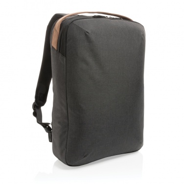 Logo trade promotional gifts image of: Impact AWARE™ 300D two tone deluxe 15.6" laptop backpack
