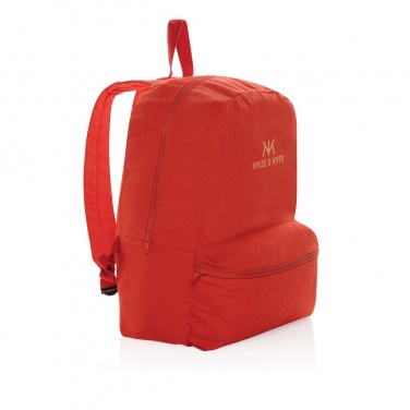 Logotrade promotional gift picture of: Impact Aware™ 285 gsm rcanvas backpack