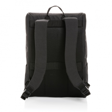 Logotrade business gift image of: Swiss Peak Fern AWARE™ RPET all over zipper 15.6" backpack