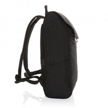 Logo trade corporate gifts picture of: Swiss Peak Fern AWARE™ RPET all over zipper 15.6" backpack