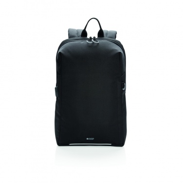 Logo trade advertising products image of: Swiss Peak AWARE™ RFID and USB A laptop backpack