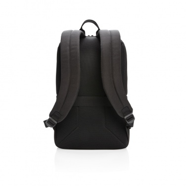 Logo trade advertising products picture of: Swiss Peak AWARE™ RFID and USB A laptop backpack