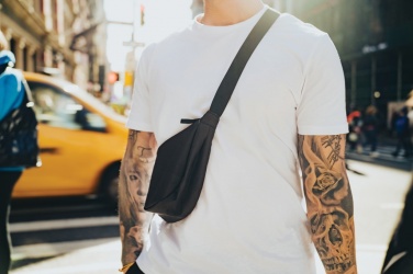 Logotrade promotional item picture of: Crescent AWARE™ RPET half moon sling bag