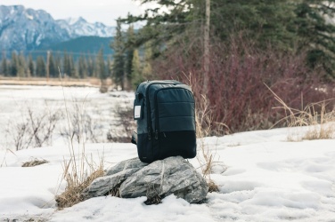Logo trade corporate gift photo of: Armond AWARE™ RPET 15.6 inch deluxe laptop backpack