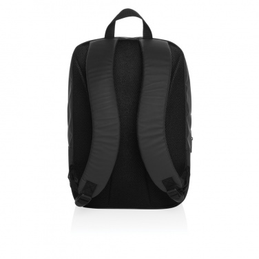Logo trade promotional gift photo of: Armond AWARE™ RPET 15.6 inch standard laptop backpack
