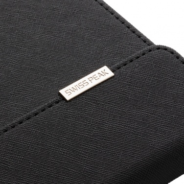 Logotrade promotional product picture of: Swiss Peak deluxe A5 notebook and pen set