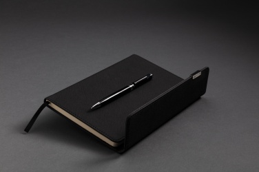 Logo trade business gifts image of: Swiss Peak deluxe A5 notebook and pen set