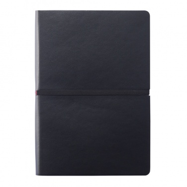 Logo trade advertising product photo of: Deluxe softcover A5 notebook