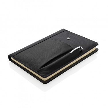 Logotrade promotional merchandise photo of: Refillable notebook and pen set