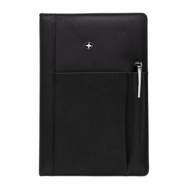 Logo trade advertising products image of: Refillable notebook and pen set