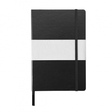 Logo trade promotional items image of: Deluxe hardcover A5 notebook