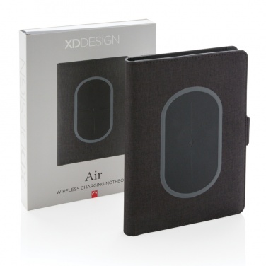 Logotrade advertising product image of: Air 5W wireless charging notebook cover A5