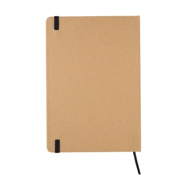Logo trade advertising products picture of: A5 kraft notebook